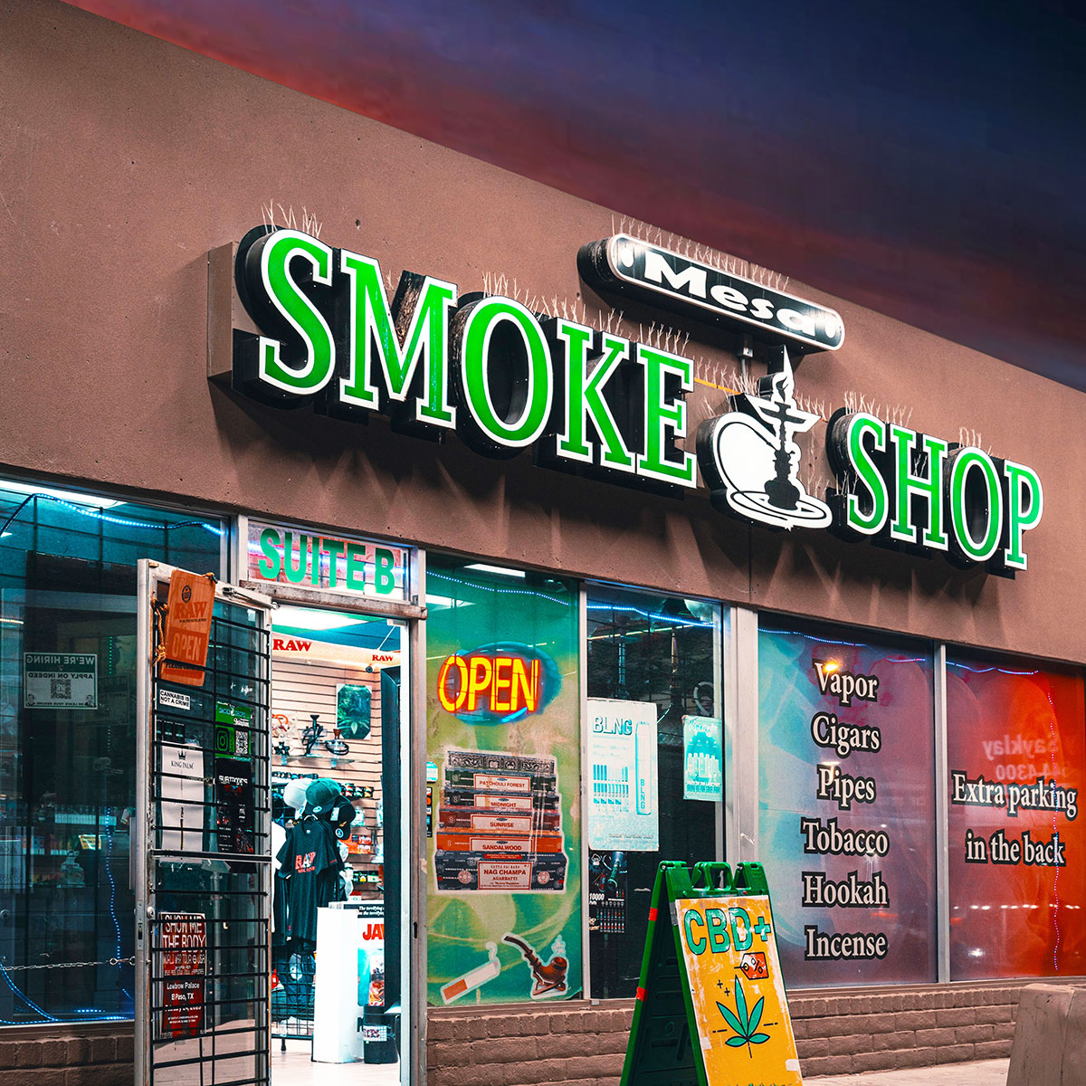 Mesa Smoke Shop - 4300 N Mesa St #B, El Paso, TX 79902 near me