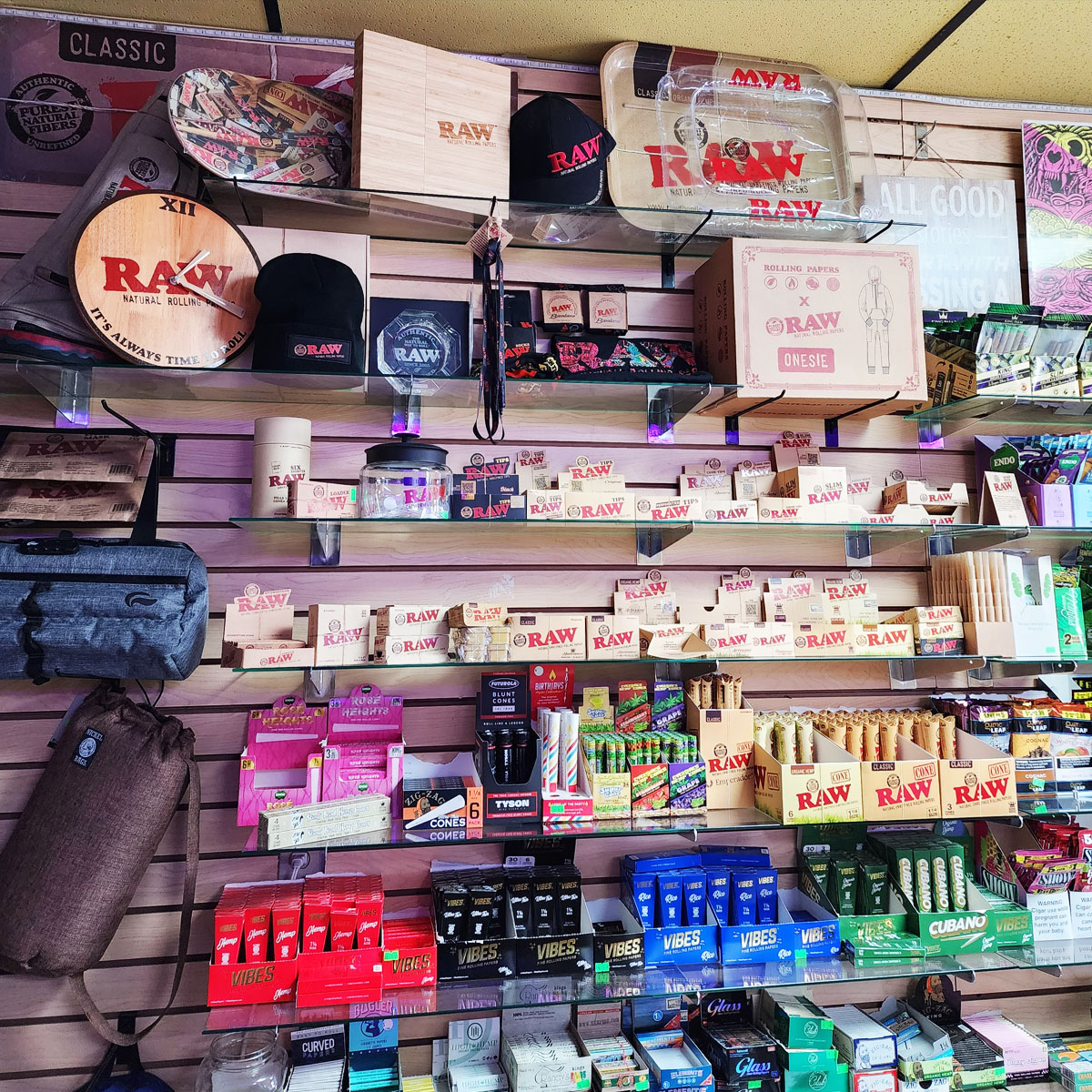 Raw Authentic Rolling Papers Cones Montana Smoke Shop near me