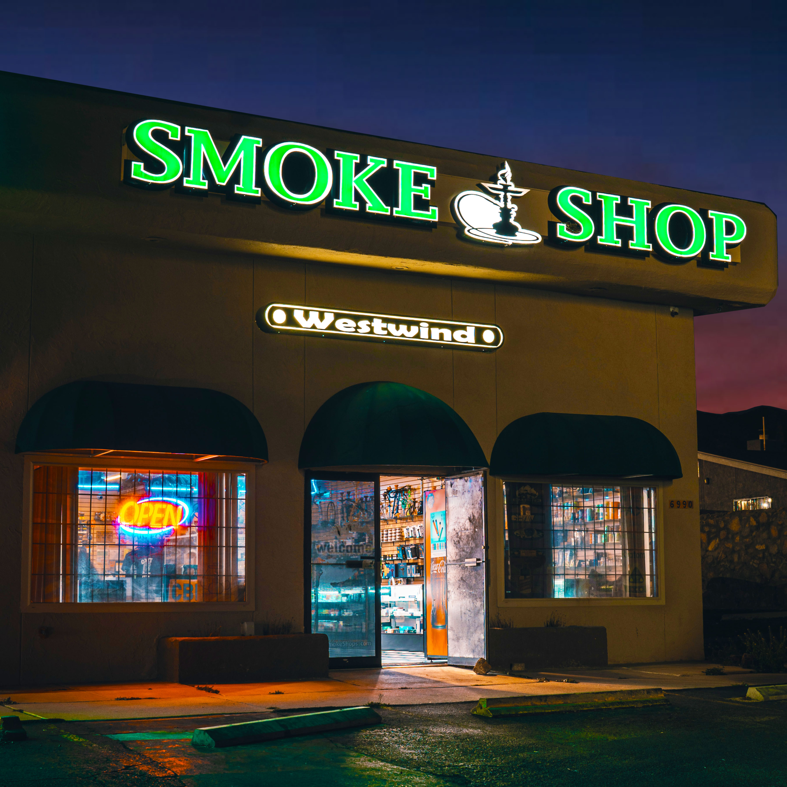 Westwind Smoke Shop - 6990 Westwind Dr #B, El Paso, TX 79912 near me
