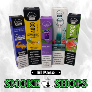 Airis Disposible Vape shop near me El Paso Smoke Shops