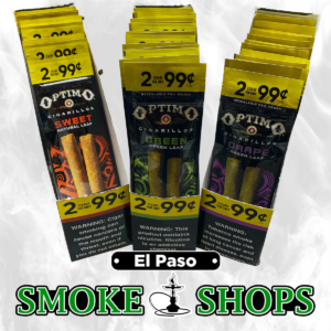 Optimo Cigarillo Blunt Wraps near me El Paso Smoke Shops