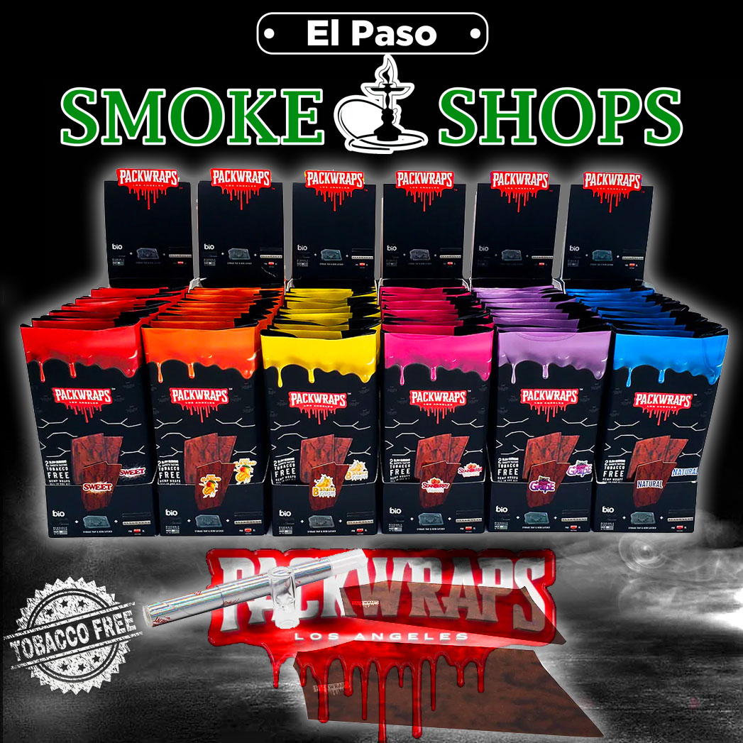 Packwraps x Twisted Hemp All In One Blunt Wrap Kit - 6 Flavors | El Paso Smoke Shops