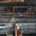 Cigarillos, hemp wraps, and disposable vapes at El Paso Smoke Shop flagship on N Desert Blvd