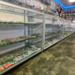 Hand pipes, spoon pipes, chillums, and glass bubblers at El Paso Smoke Shop flagship on N Desert Blvd