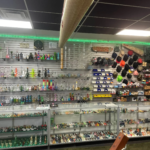 Water pipes, bongs, bubblers, and chillums at El Paso Smoke Shop flagship on N Desert Blvd