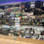 Volcano vaporizers, Puffco e-rigs, vape juice, detox kits, stash cans, and Zippos at Mesa Smoke Shop on N Mesa St