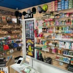 Montana Smoke Shop — rolling papers, cigarillos, hemp wraps and King Palm cones — Five Points District, El Paso, TX