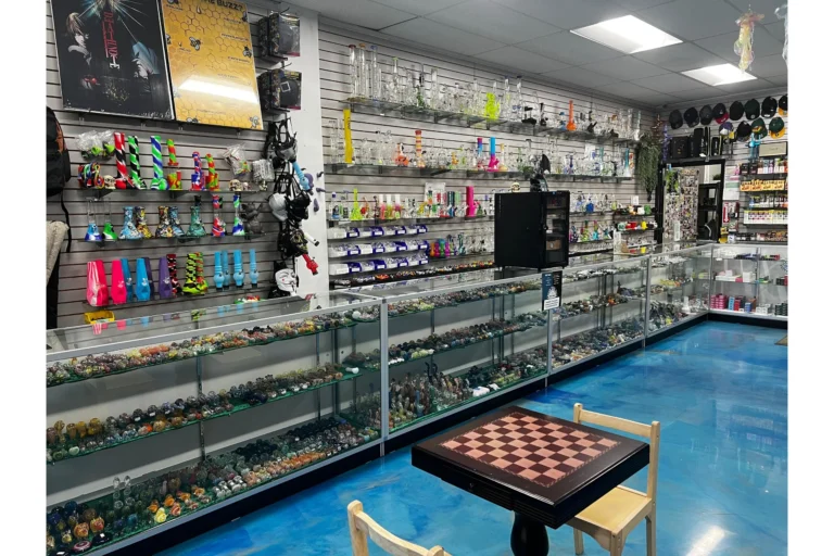 Spoon pipes, bubblers, hand-blown glass pipes, bangers, and water pipes at Resler Smoke Shop.