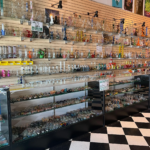 Bubblers, handmade glass, and bongs available at Westwind Smoke Shop.