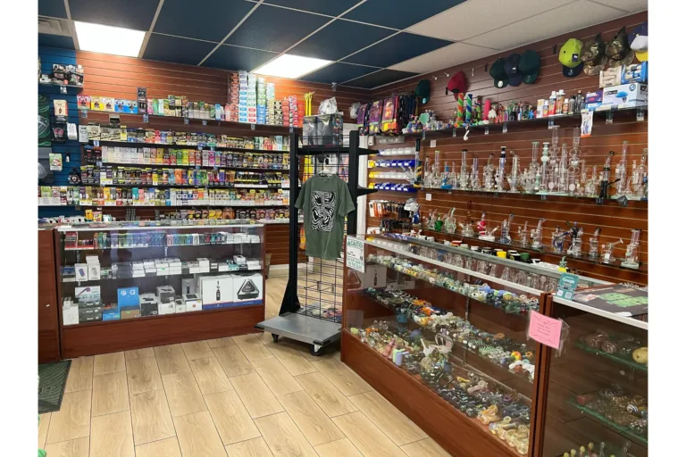 Bongs, bangers, hemp wraps, cigarillos and vape accessories at Yandell Smoke Shop, Central El Paso