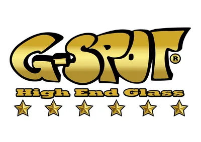 G-Spot German unbreakable glass bong logo