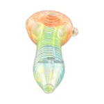 3D Colored Fumed Glass Spoon Hand Pipe in El Paso thumbnail