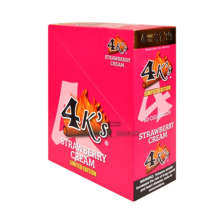 4Kings Strawberry Cream at El Paso Smoke Shop, in stock in El Paso for same-day pickup