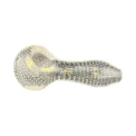 Air Bubble Head Glass Spoon Hand Pipe thumbnail