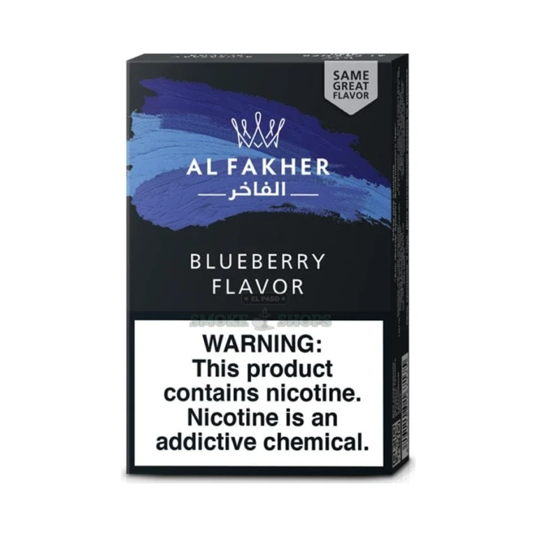 New Pack 50g Al Fakher Blueberry at El Paso Smoke Shop, in stock near me for same-day pickup