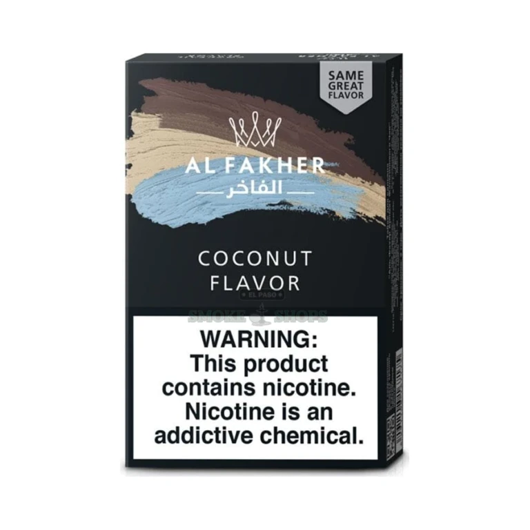 New Pack 50g Al Fakher Coconut at El Paso Smoke Shop, in stock near me for same-day pickup