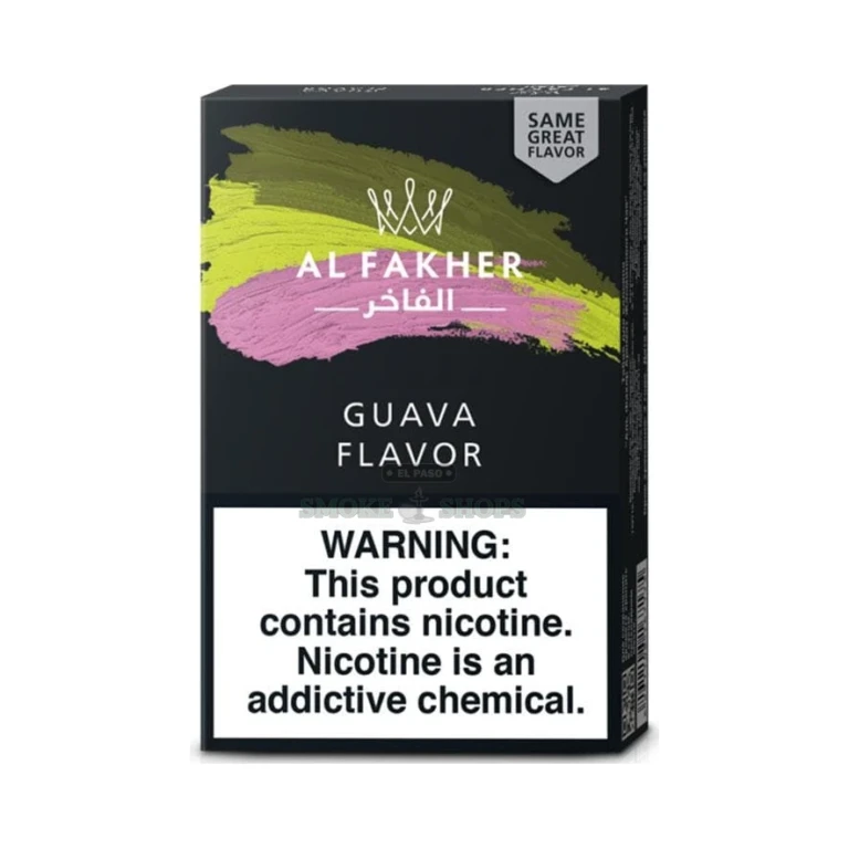 New Pack 50g Al Fakher Guava DNO at El Paso Smoke Shop, in stock near me for same-day pickup