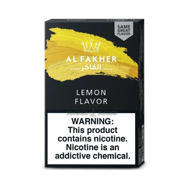 New Pack 50g Al Fakher Lemon at El Paso Smoke Shop, in stock near me for same-day pickup