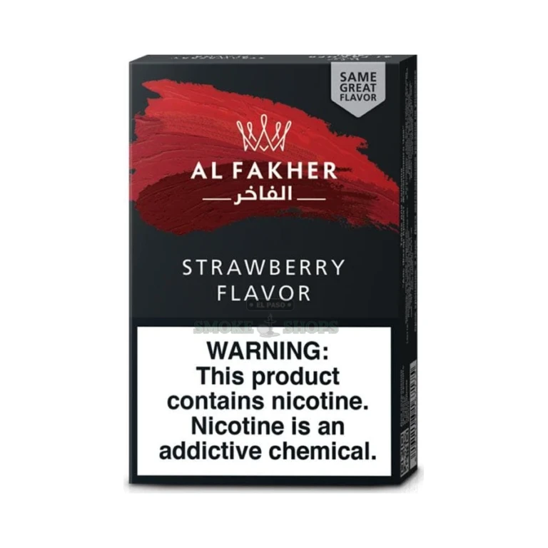 New Pack 50g Al Fakher Strawberry at El Paso Smoke Shop, in stock near me for same-day pickup