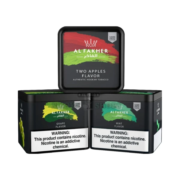 Al Fakher Shisha Tobacco 250g in El Paso, 11 Flavors