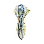 Albino Alien Head Glass Spoon Hand Pipe thumbnail