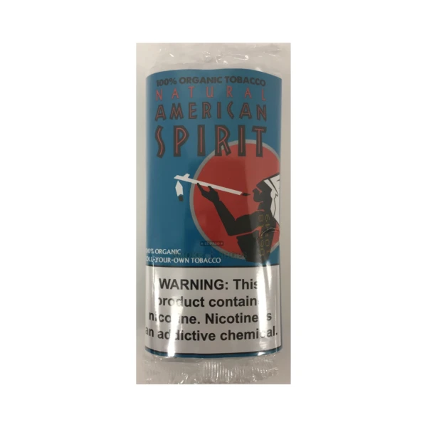American Spirit Turquoise RYO loose tobacco 40 g pouch in El Paso, blue container, same-day pickup at our stores