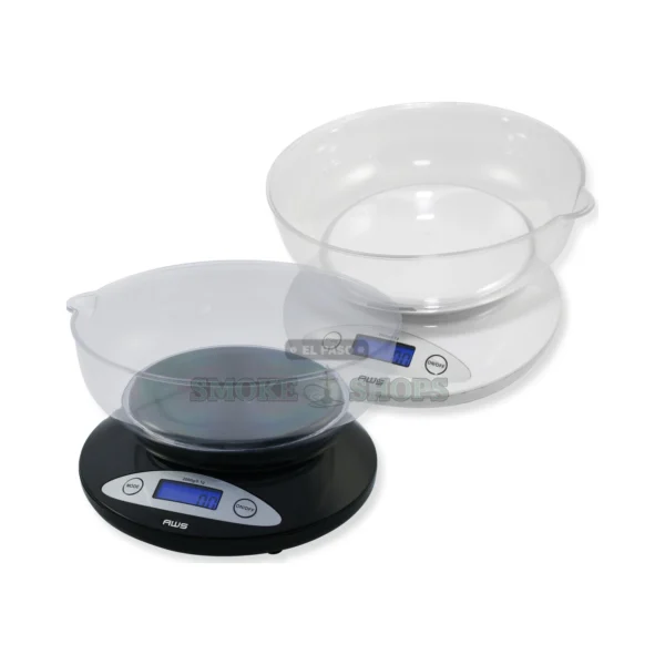 AWS Bowl 2K digital scale in El Paso with removable bowl, 2000 g capacity and 0.1 g readability, same-day pickup