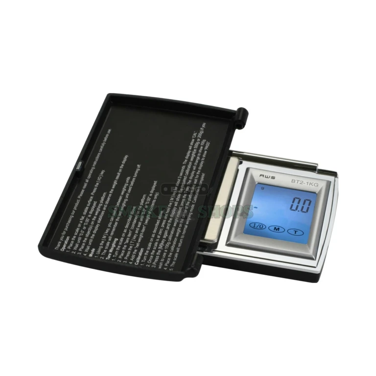 AWS BT2-1KG pocket scale three control buttons Tare On Off Mode in El Paso, tare function, same-day El Paso pickup