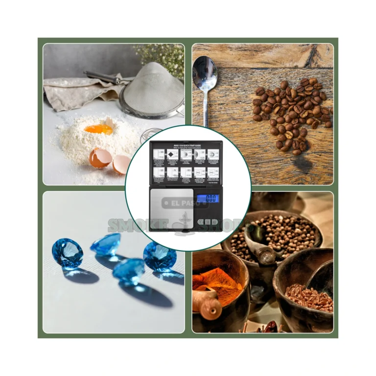 Black AWS Max-150 digital pocket scale in El Paso, 150g x 0.01g, six weighing units, same-day pickup at 10 stores