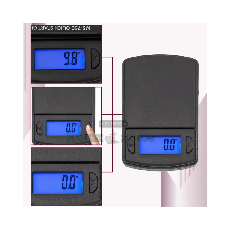 AWS MS-750 digital pocket scale with silicone cup and cloth in El Paso, 750g x 0.1g, reserve in store