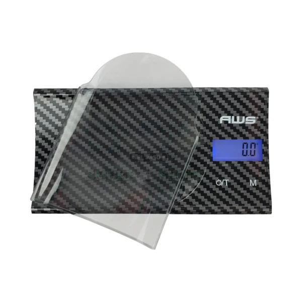 AWS Scoop Scale 650 digital pocket scale in El Paso, 650 g capacity and 0.1 g readability, chrome finish