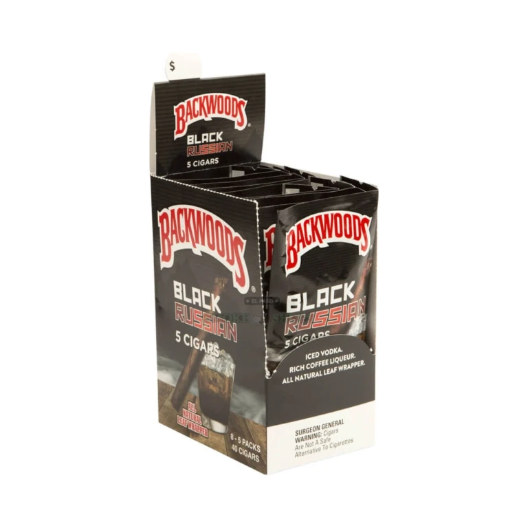 Backwoods 5 Pack Backwoods Black Russian DNO at El Paso Smoke Shop, in stock near me for same-day pickup