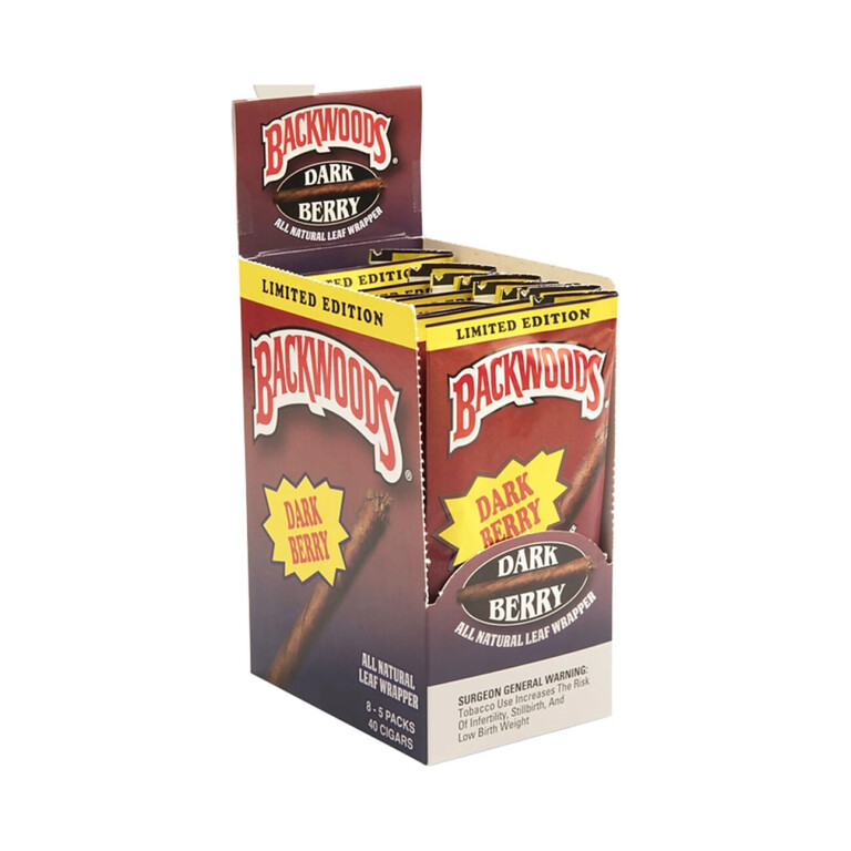 Backwoods 5 pack natural leaf cigarillos in El Paso, resealable foil pouch, same-day in-store pickup