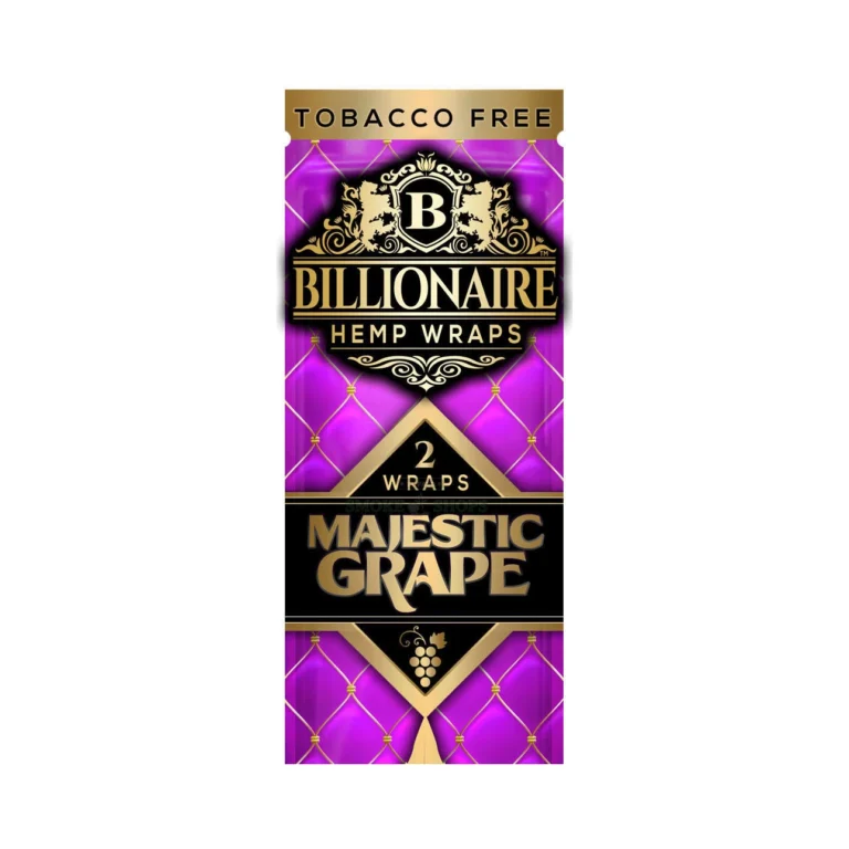 Hemp Wraps Billionaire Wraps Majestic Grape at El Paso Smoke Shop, in stock for same-day pickup