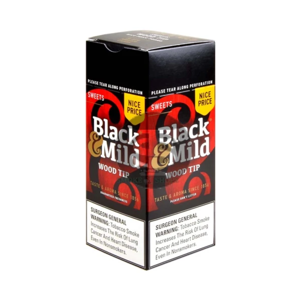 Black and Mild Plastic Sweets cigar single in El Paso, 5 inch plastic-tip cigarillo, in stock for same-day pickup