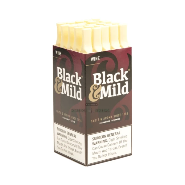 Black and Mild Wine Plastic Tip Cigar in El Paso