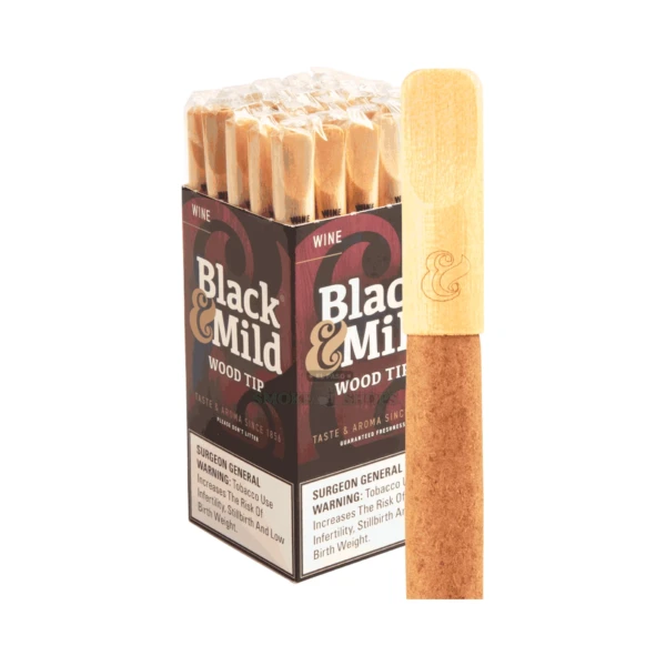 Black and Mild Wine Wood Tip Cigarillo in El Paso