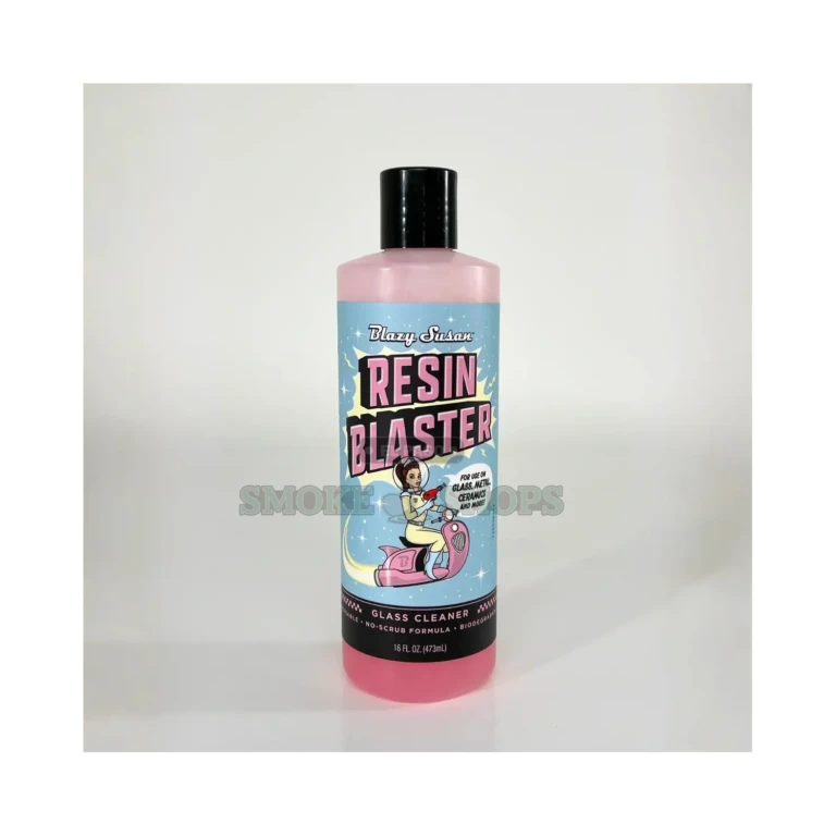 Blazy Susan Resin Blaster reusable glass cleaner in El Paso, pour-shake-rinse no-scrub solution, same-day pickup