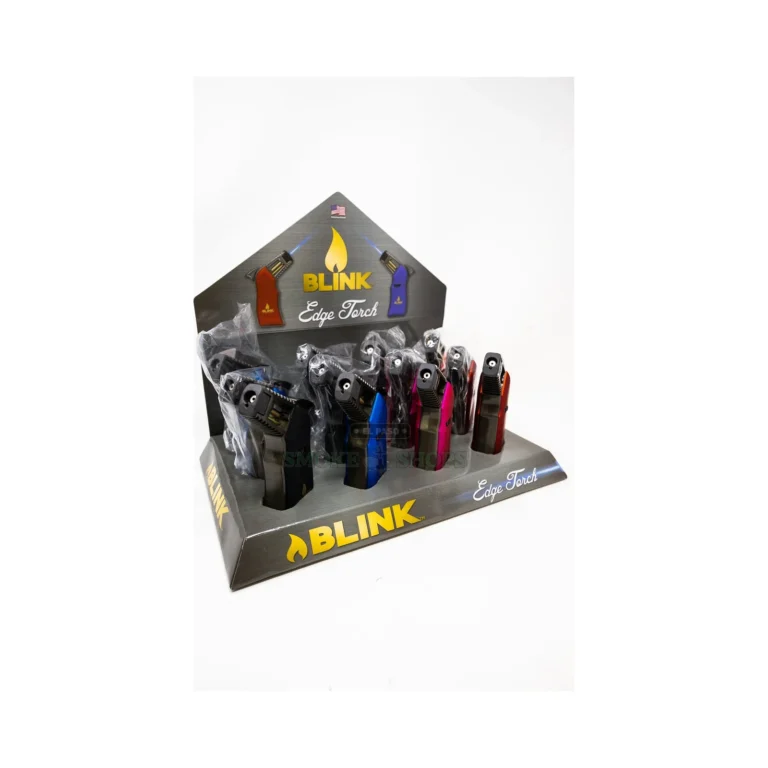 Blink Edge Torch in El Paso, assorted color triple-jet butane torch about 5 inches tall, in stock for same-day pickup