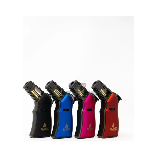Blink Edge Torch refillable butane lighter in El Paso, triple-jet blue flame and gun-style trigger, same-day pickup