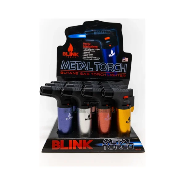 Blink Metal Torch Refillable Butane Lighter in El Paso
