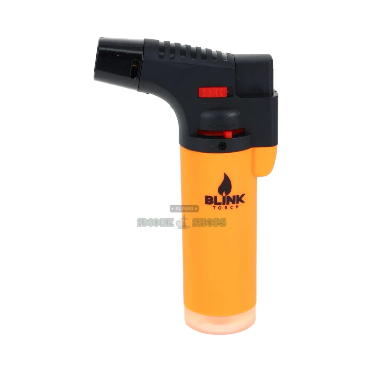 Blink Neon Lites Torch 727 in El Paso in assorted neon colors, 4-inch refillable butane lighter, push-button igniter, pick up today