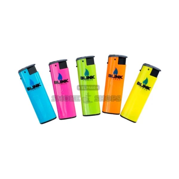 Blink Neon Windproof Lighter in El Paso, Refillable Butane
