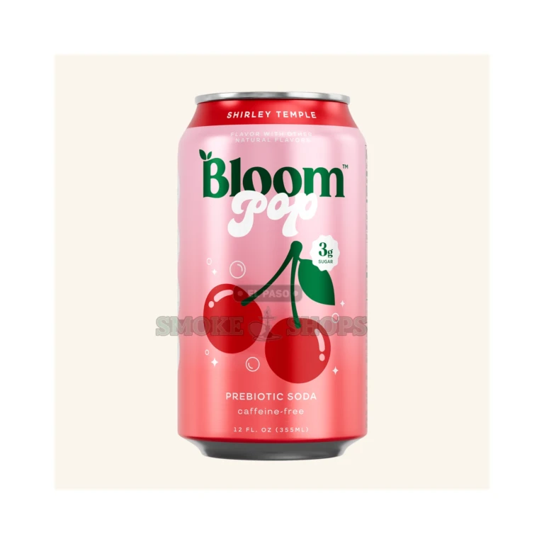POP Prebiotic Soda Bloom Shirley Temple at El Paso Smoke Shop, in stock near me for same-day pickup