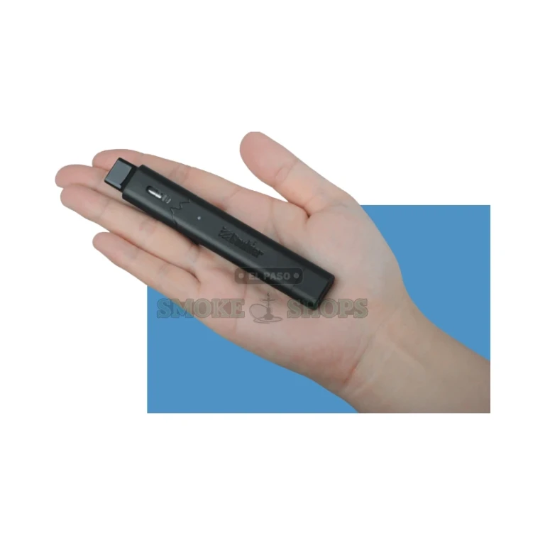 Boulder Rock Vape Pen in El Paso showing flat pen shape and smooth 304 stainless steel body, in stock at 10 stores