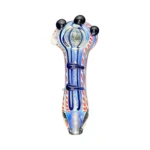 Candy Cane Glass Spoon Hand Pipe thumbnail