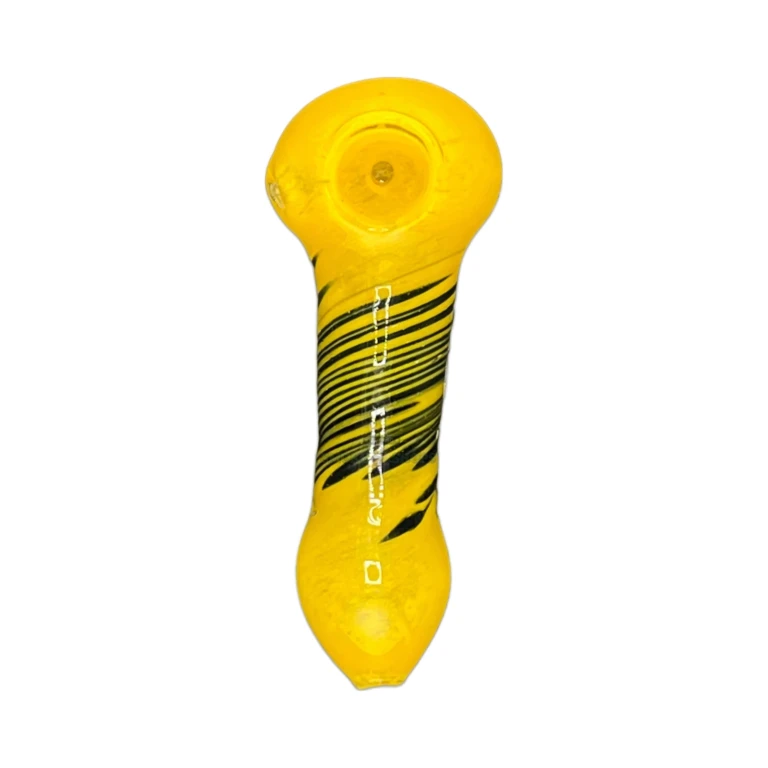 Center Line Frit borosilicate hand pipe mouthpiece in El Paso, rounded tip about 95 mm long, glass pipe