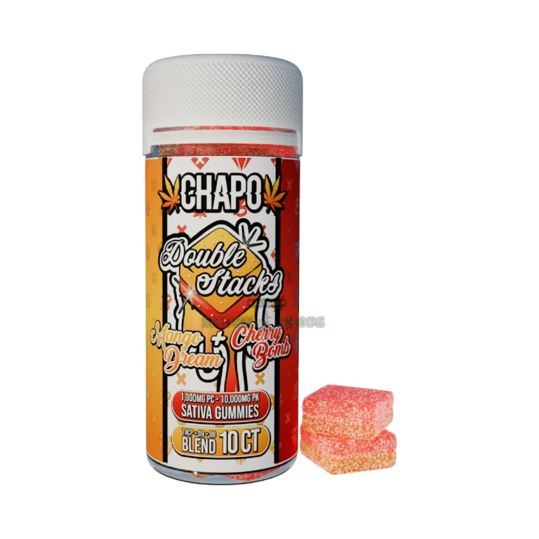 Blanco Double Stacks 10,000mg 10ct Chapo Mango Cherry Bomb at El Paso Smoke Shop, in stock near me for same-day pickup