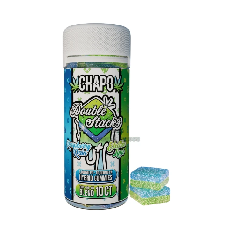 Blanco Double Stacks 10,000mg 10ct Chapo Raspberry Lime at El Paso Smoke Shop, in stock near me for same-day pickup