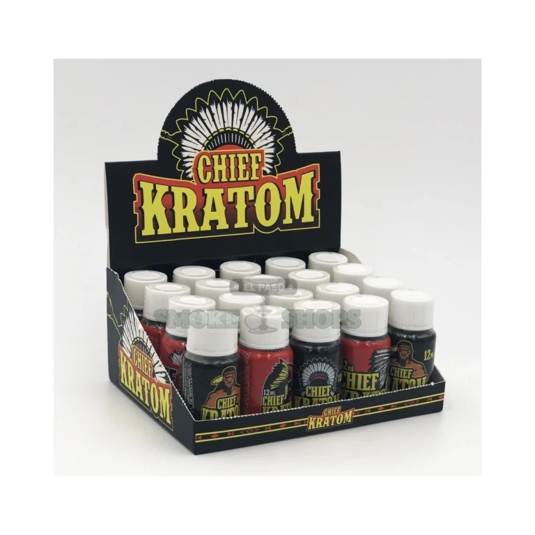 Chief Kratom Shot kratom shot in stock at El Paso Smoke Shop, Mixture
